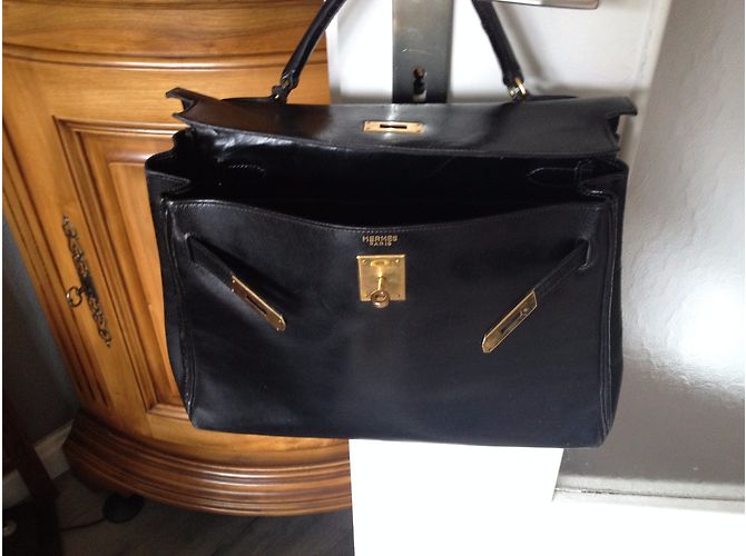 Kelly Hermès Handtaschen Schwarz - Ansicht 7