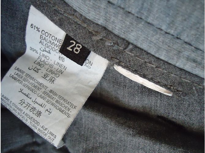 Guess by Marciano Jeans Blau Baumwolle Leinen Herren 28 - Ansicht 5