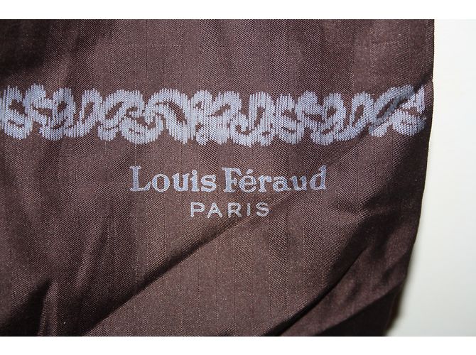 Louis Féraud Seidentuch Braun - Ansicht 3