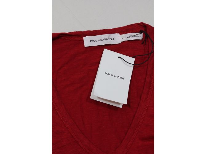 Isabel Marant Etoile T-shirt di lino - vista 5