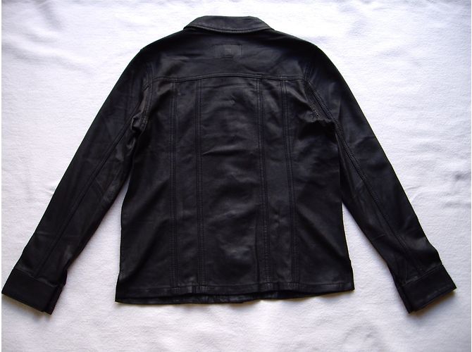 Current Elliott Lederjacke Current / Elliott, Größe 0 - Ansicht 3