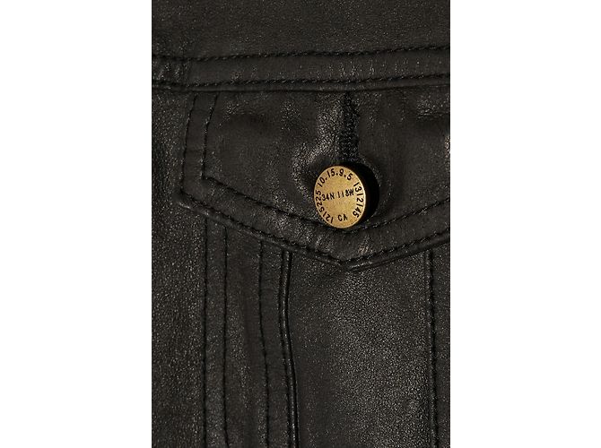 Current Elliott Lederjacke Current / Elliott, Größe 0 - Ansicht 6