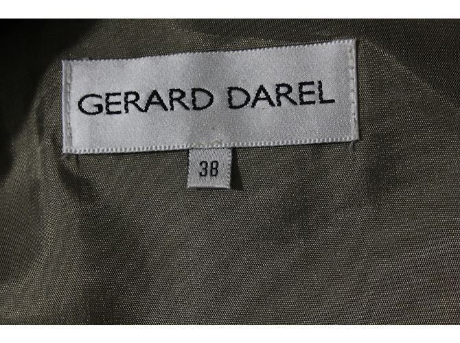 Gerard Darel Gabardina Taupe Talla 38 Gris pardo - vista 4