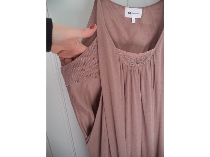 Vestido de seda Vanessa Bruno Athe Rosa - vista 3
