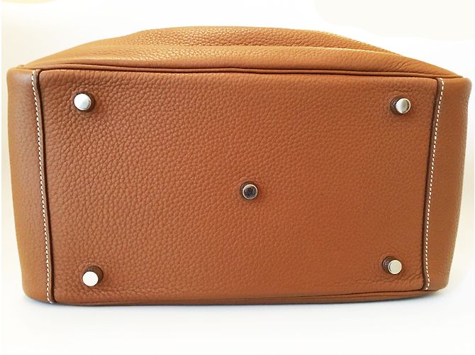 Hermès Sacs à main Caramel - vue 5