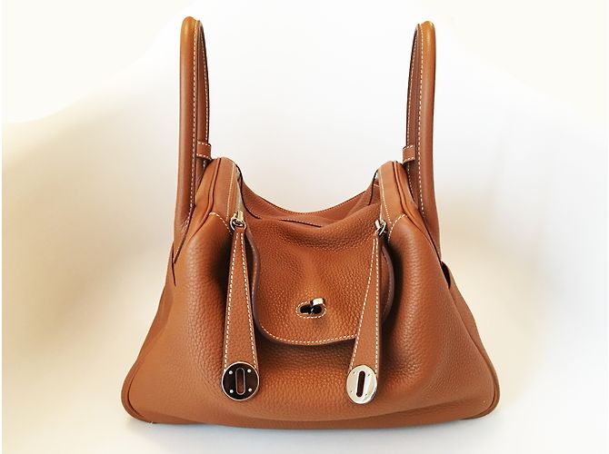 Hermès Sacs à main Caramel - vue 6