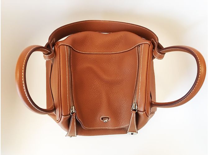 Hermès Sacs à main Caramel - vue 7