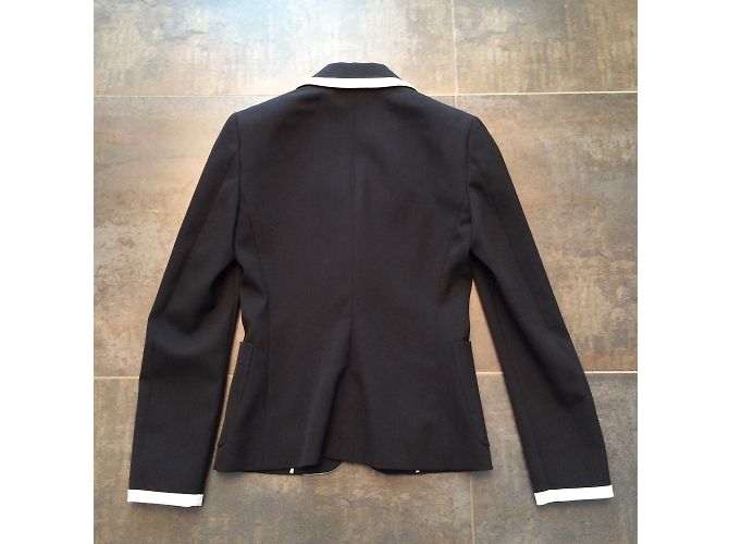 Blazer Moschino Cheap And Chic Negro con Perla Decorativa - vista 7