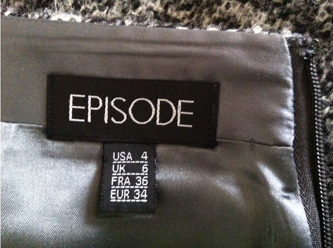 Autre Marque Completo EPISODE Grigio Giacca e Gonna - vista 10