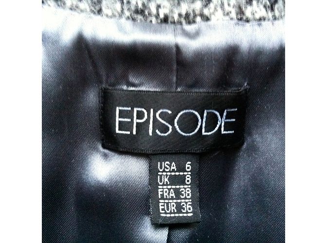 Autre Marque Completo EPISODE Grigio Giacca e Gonna - vista 5