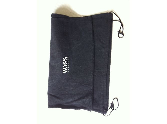 Sandali sling-back Hugo Boss in denim blu - vista 8