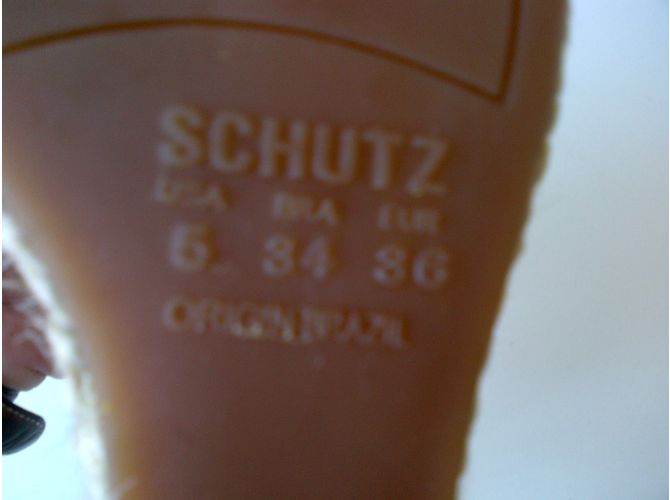 Autre Marque Mules de cuña Schutz Pip estampado leopardo 36 Estampado de leopardo - vista 5