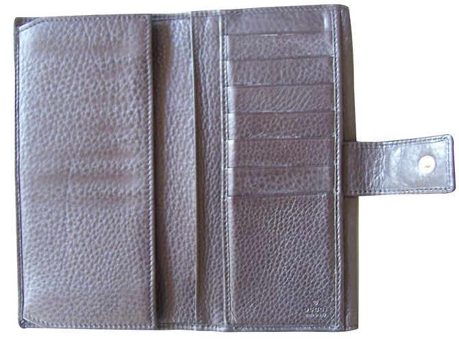 Cartera Gucci de cuero marrón Castaño - vista 2