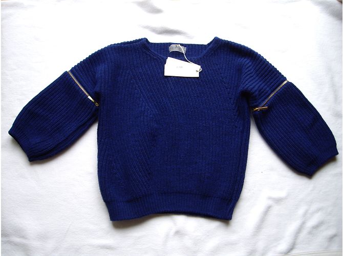 Autre Marque Pullover Ema Eviler, Tamaño IT38 Azul - vista 3