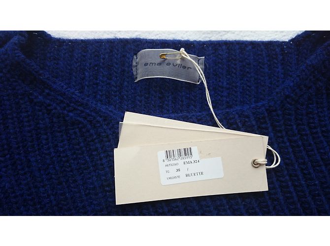 Autre Marque Pullover Ema Eviler, Tamaño IT38 Azul - vista 5