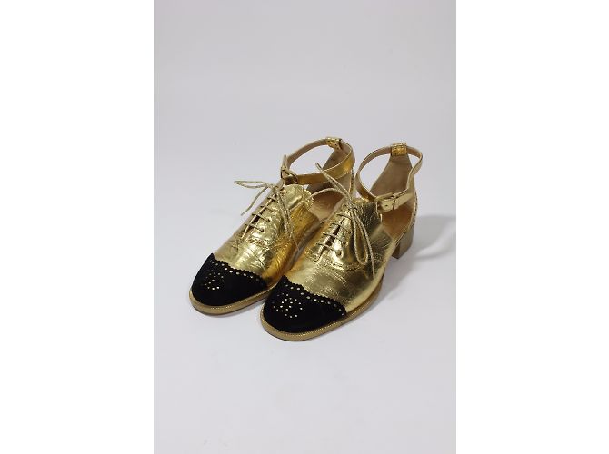 Chanel Goldener Brogue - Ansicht 3