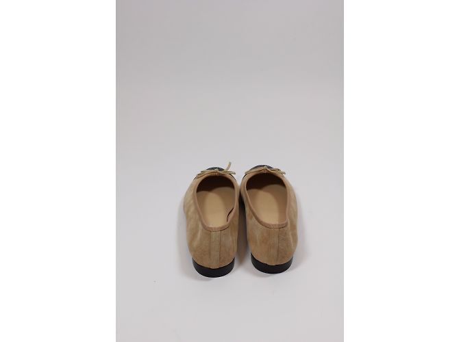 Chanel Bailarinas de gamuza Beige - vista 4