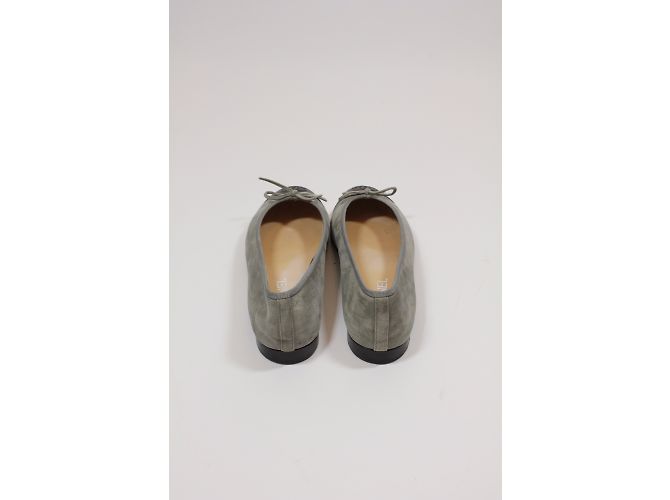 Chanel Bailarinas de gamuza Gris - vista 5