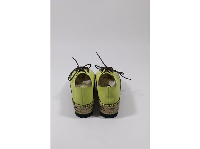 Palomitas Sneakers con zeppa Verde - vista 6