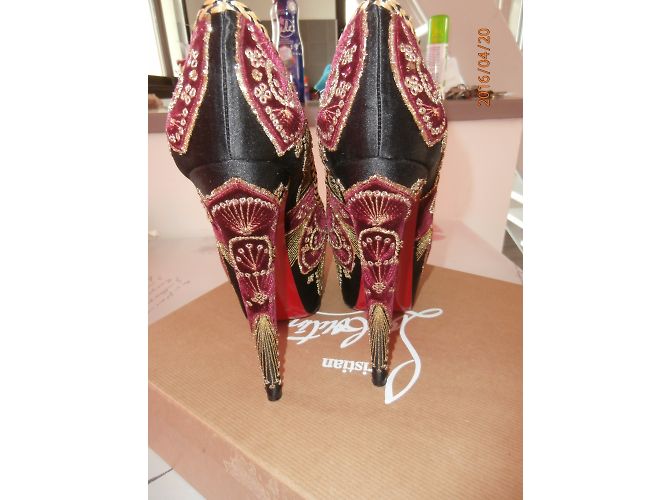 Christian Louboutin Sombrero di altezza 160 Tacchi Multicolore - vista 3
