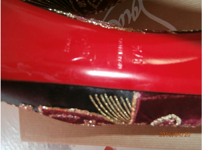 Christian Louboutin Sombrero di altezza 160 Tacchi Multicolore - vista 7