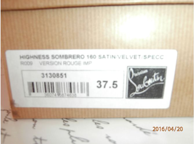 Christian Louboutin Sombrero di altezza 160 Tacchi Multicolore - vista 9