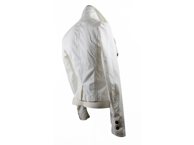 Chaqueta Kenzo de algodón crema Crudo - vista 2