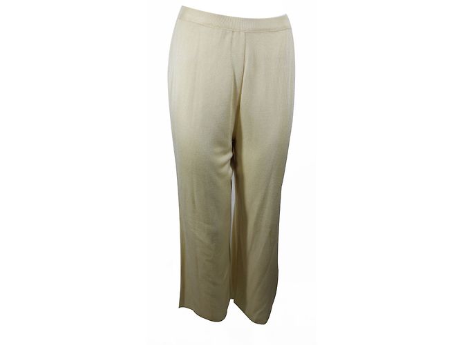 Autre Marque Dorothée Bis Strickset Pullover und Hose Beige M - Ansicht 2