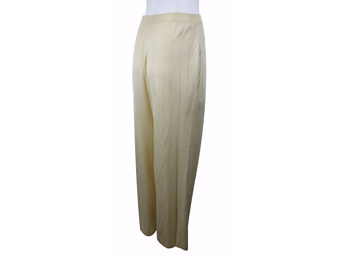 Autre Marque Dorothée Bis Strickset Pullover und Hose Beige M - Ansicht 5
