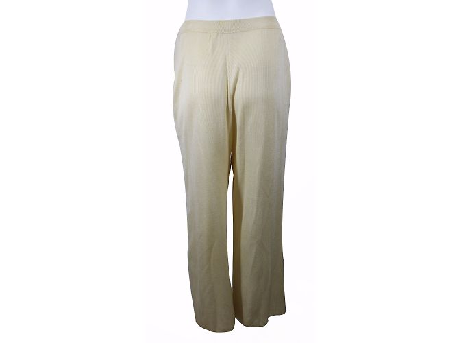 Autre Marque Dorothée Bis Strickset Pullover und Hose Beige M - Ansicht 6