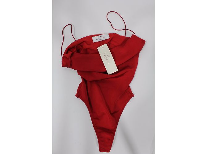 Autre Marque Conjunto de 2 bodies rojos con strass Feelgood Roja - vista 3