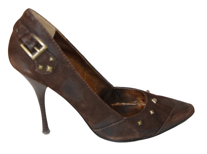 Guess Tacchi Marrone - vista 2