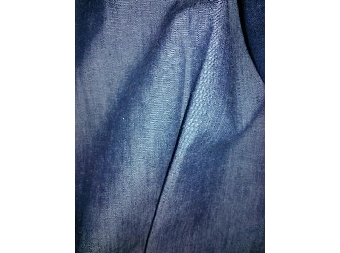 Giacca bomber MKT studio blu cotone - vista 5