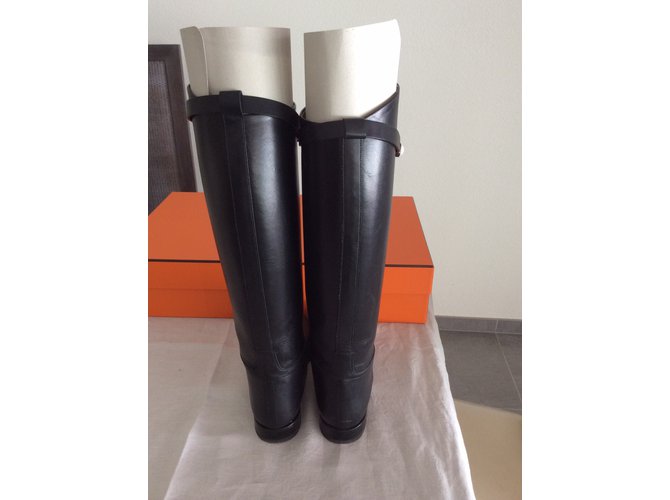 Hermès Hermes Jumping Boots Nero - vista 3