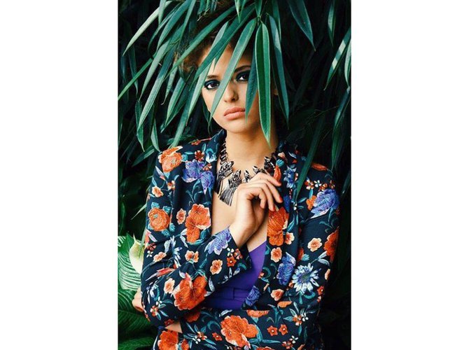Collana Mawi 'Flapper Fringe' Metallico - vista 5