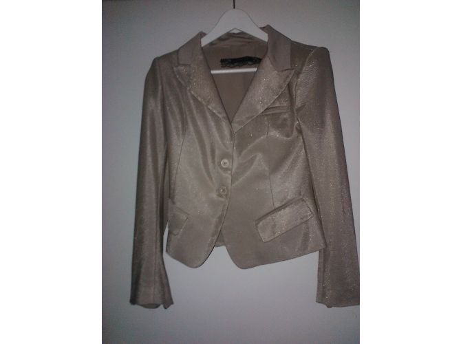 Chaqueta Patrizia Pepe de algodón bronce talla 44 - vista 6