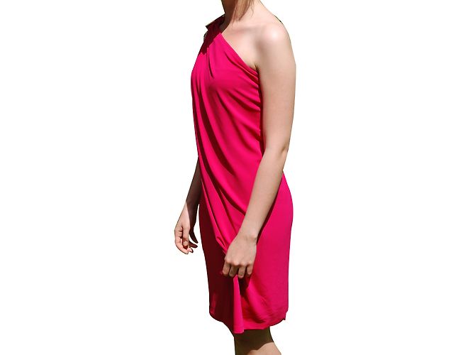 Paule Ka Kleid Rosa aus Viskose Größe 38 - Ansicht 2
