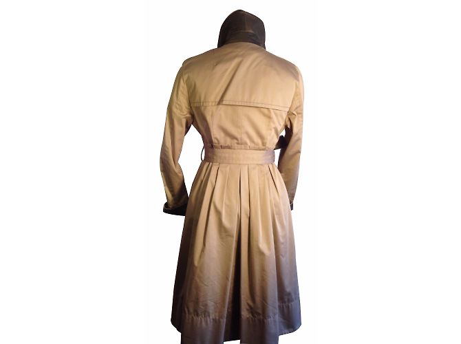 Gabardina Paule Ka Beige de Algodón y Seda Multicolor - vista 2