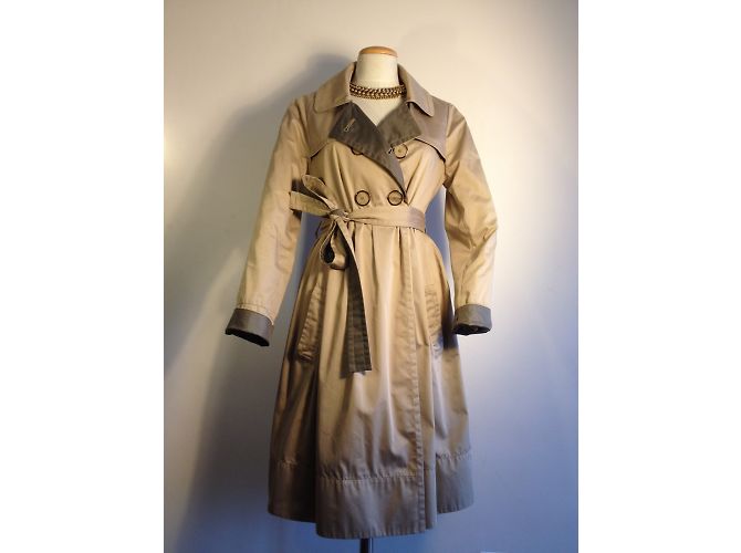 Gabardina Paule Ka Beige de Algodón y Seda Multicolor - vista 3