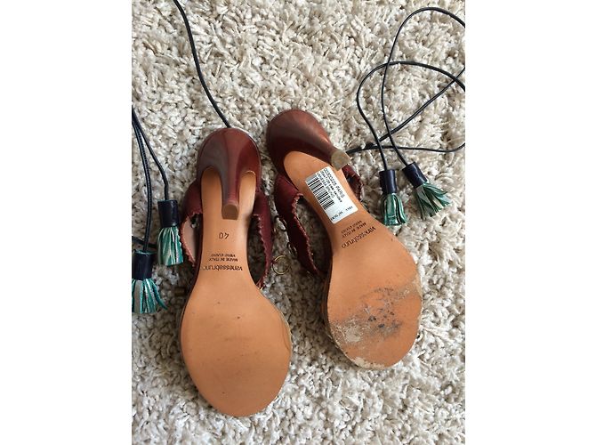 Sandali Vanessa Bruno in pelle multicolore 40 - vista 5