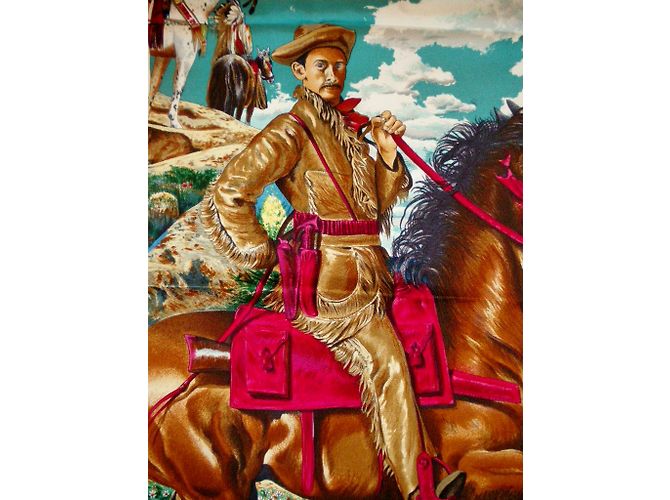 Hermès Lenços Multicor - vista 7