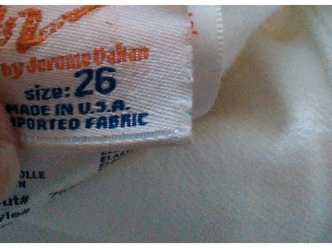 Jeans 7 For All Mankind de denim blanco talla 26 - vista 5