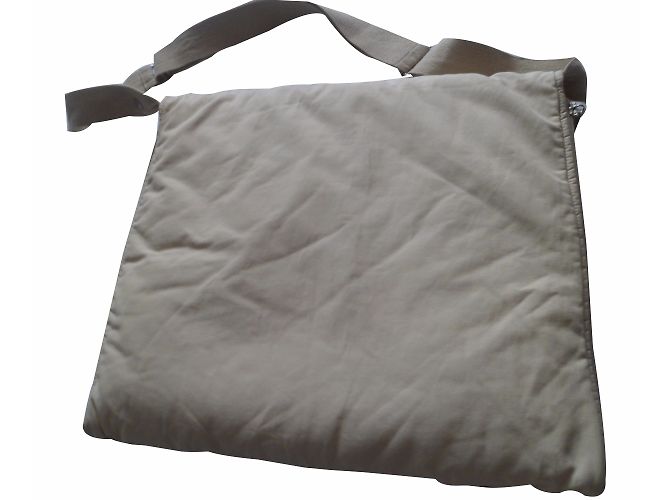 Burberry Borsa per pannolini beige in cotone - vista 2