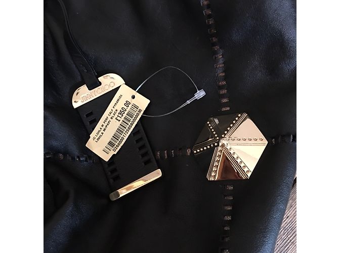 Jimmy Choo Bolsa piramidal perforada Lohla m - vista 11