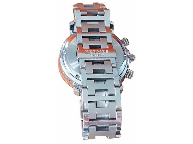Hermès MONTRE CLIPPER CHRONOGRAPHE Orange - Ansicht 2