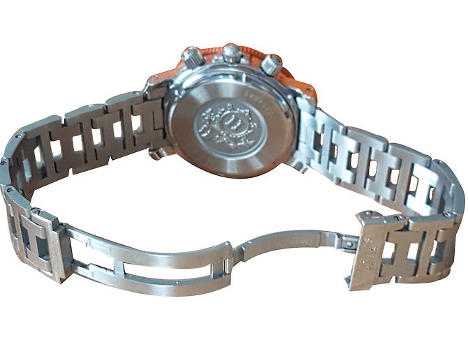 Hermès MONTRE CLIPPER CHRONOGRAPHE Orange - Ansicht 3