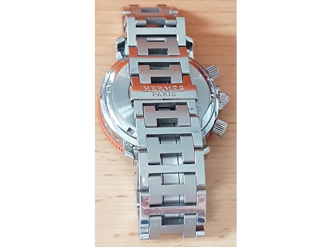 Hermès MONTRE CLIPPER CHRONOGRAPHE Orange - Ansicht 7
