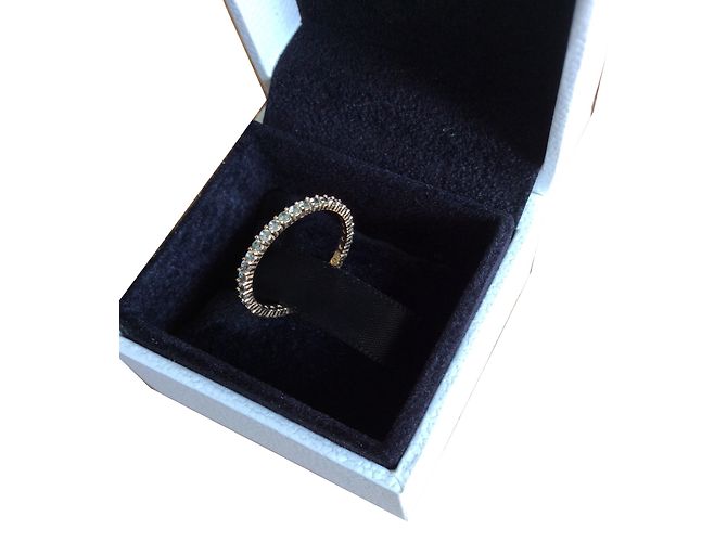 Pandora Ring mit Strass aus goldenem Metall Größe 52 - Ansicht 2