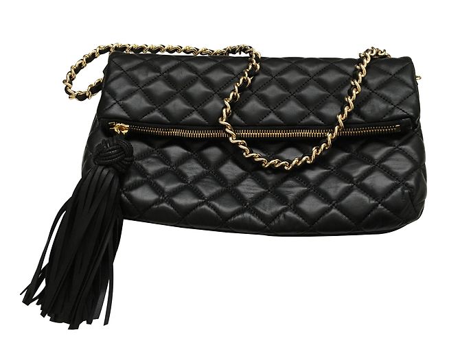 Borsa a mano Moschino Cheap And Chic in pelle nera Nero - vista 2