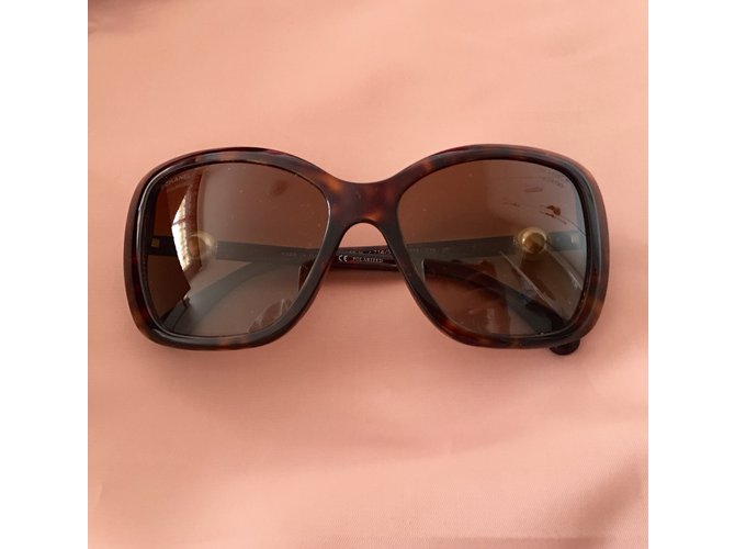 Chanel Sonnenbrille Braun - Ansicht 3